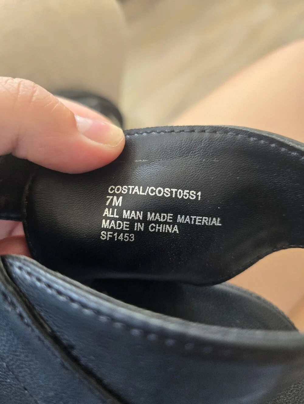 Steve Madden Costal Black Platform Lug Sole Sandals Size 7